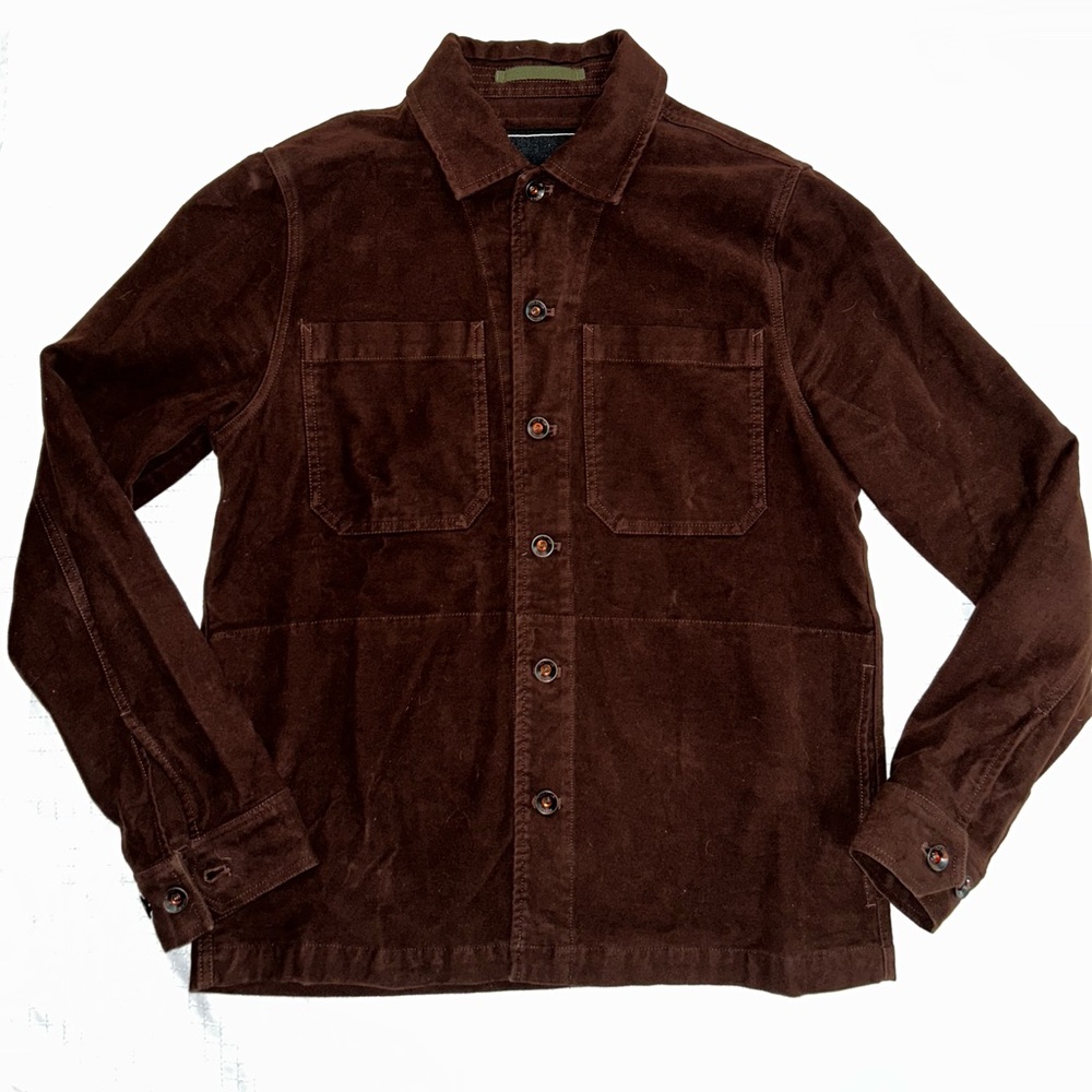 Brown Moleskin lightweight Jacket